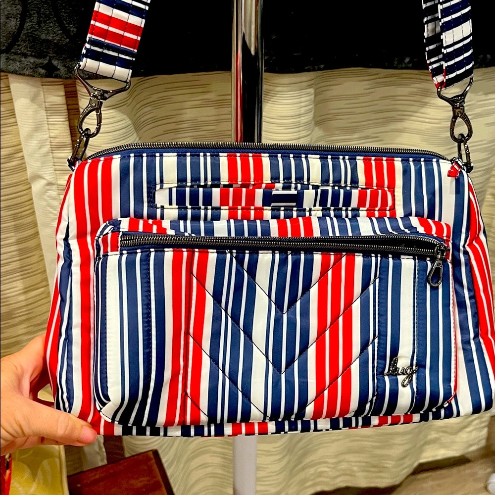 Lug Stretch LE Crossbody Bag Patriotic Stripe